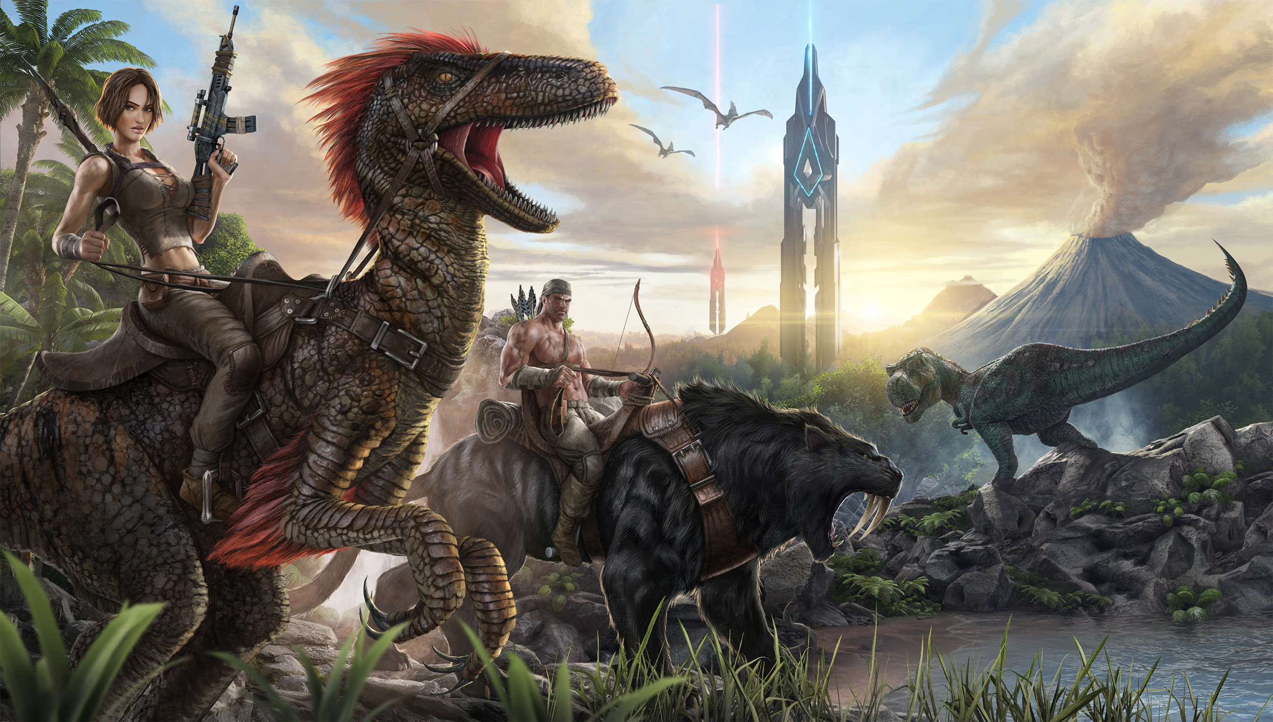 Ark Survival Evolved Un Juego De Mundo Abierto Con Dinosaurios