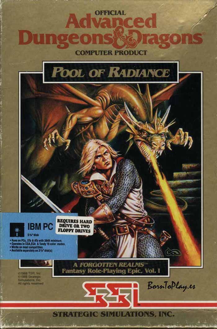 pool of radiance pc game 2000
